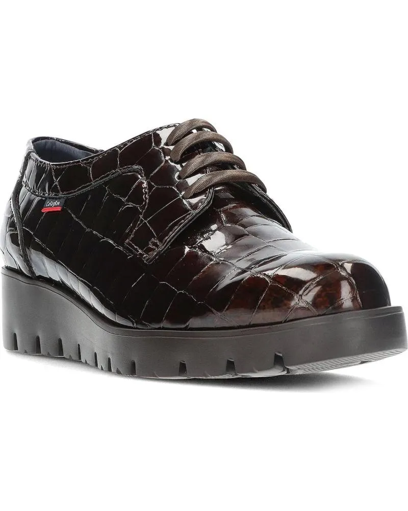 Zapatos de Mujer CALLAGHAN ZAPATOS CHAROL COCO MARRóN