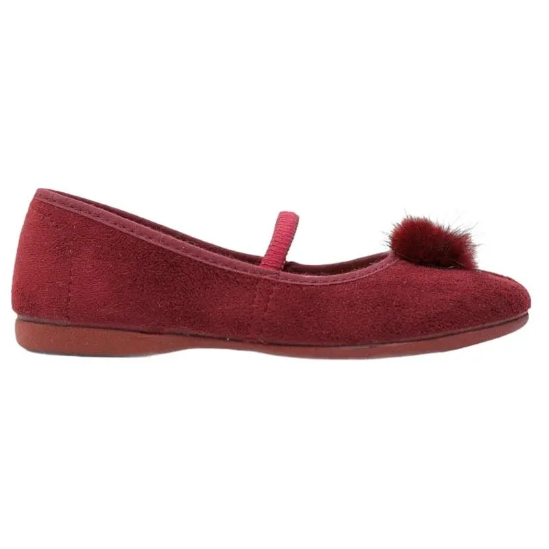 Zapatos de niña con pompon