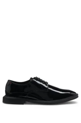 Zapatos Derby de charol con cordones