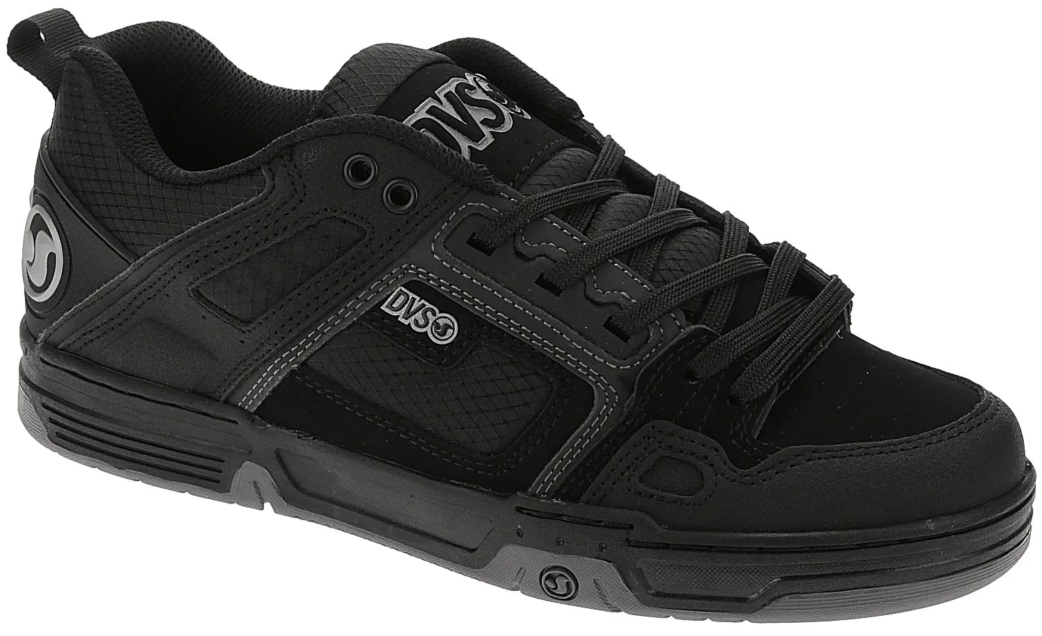 ZAPATOS DVS COMANCHE  BLACK/REFLECTIVE/CHARCOAL/NUBUCK  MEN´S