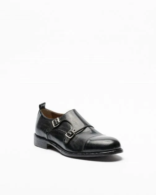 Zapatos Monkstrap PROF 7177 Negro