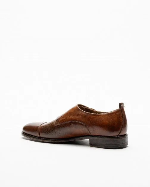 Zapatos Monkstrap PROF 7210 Camel