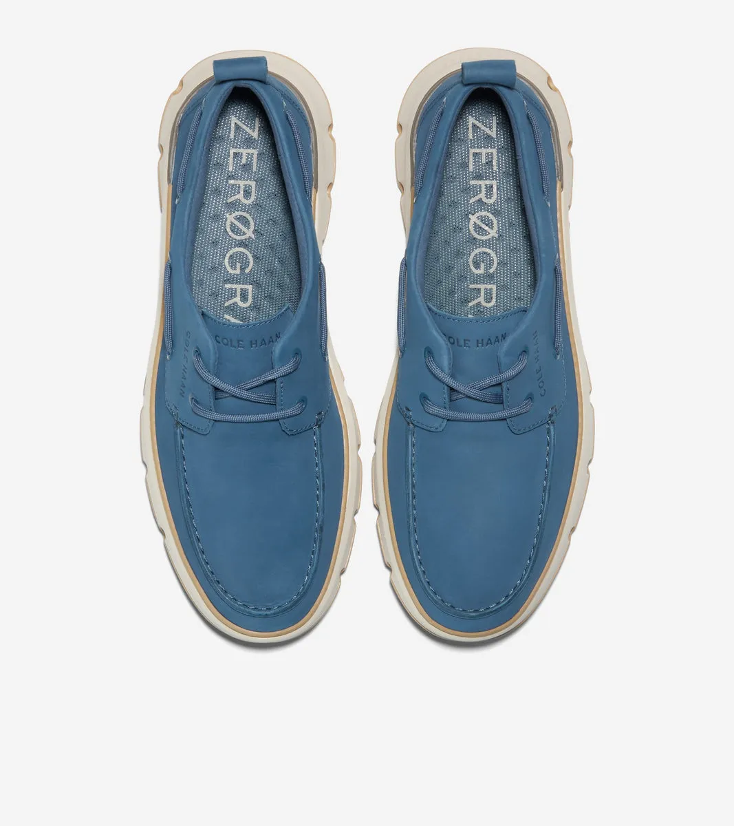 Zapatos Náuticos de Cuero Impermeable de Hombre | Men's 4.ZERØGRAND Regatta Boat Shoe