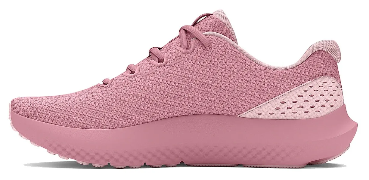 ZAPATOS UNDER ARMOUR CHARGED SURGE 4  PINK ELIXIR/PRIME PINK  WOMEN´S