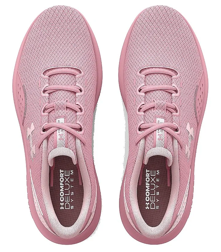 ZAPATOS UNDER ARMOUR CHARGED SURGE 4  PINK ELIXIR/PRIME PINK  WOMEN´S
